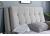 5ft King Size Mayfly Grey deep buttoned 4 drawer storage bed frame 8